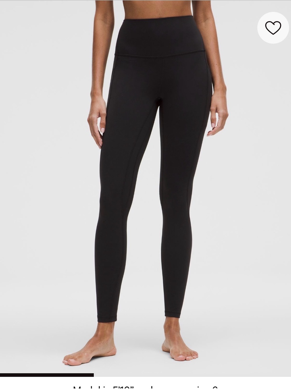 Lululemon Black Align High-Rise